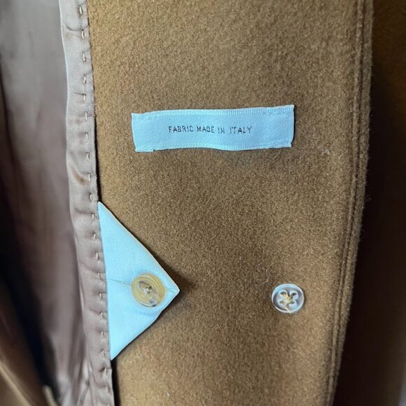 Wilfred wool/cashmere coat with belt. Brown. Size small. - Picture 5 of 10